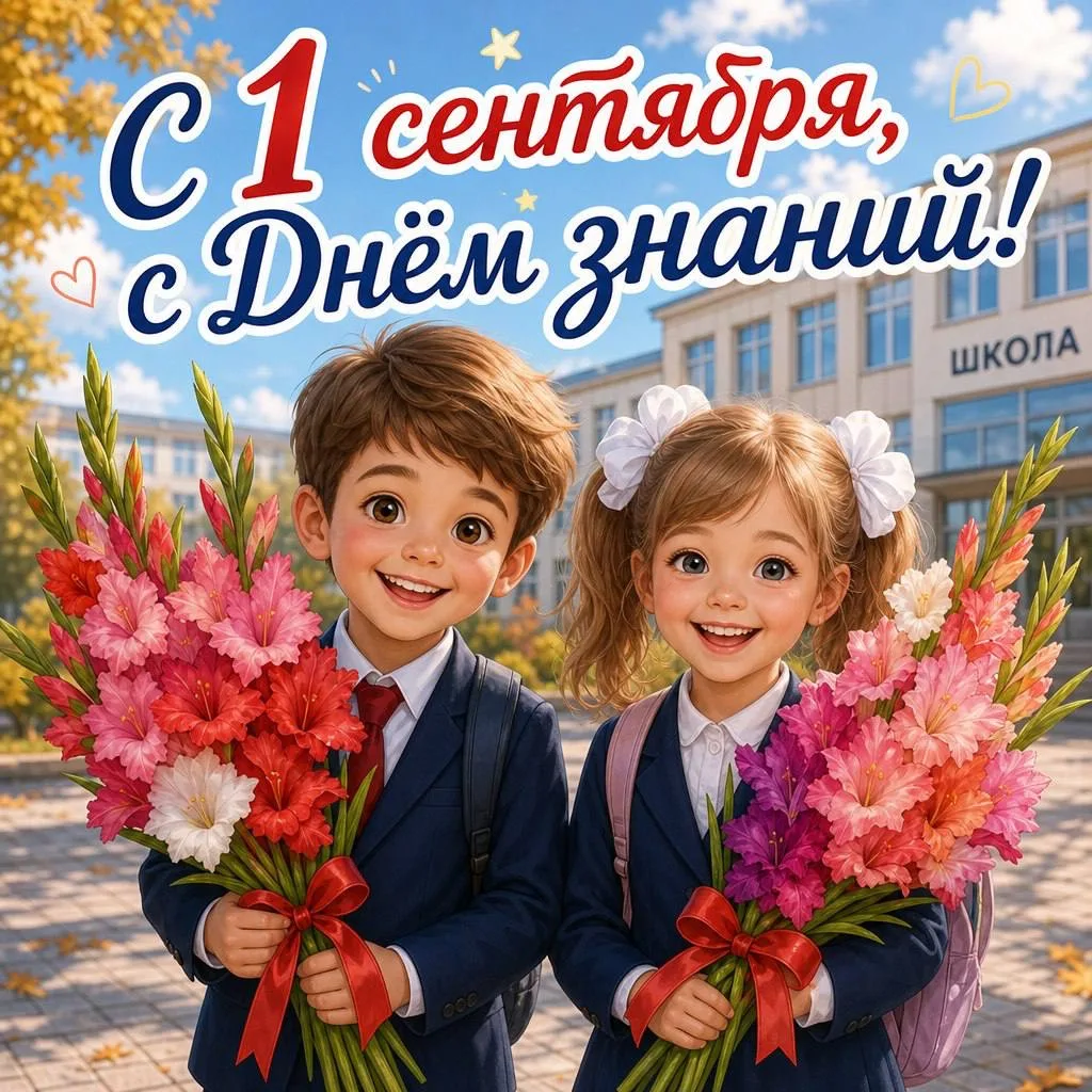 Дорогие друзья! От всей души поздравляем с Днём знаний — с этим по-особенному тёплым и ...