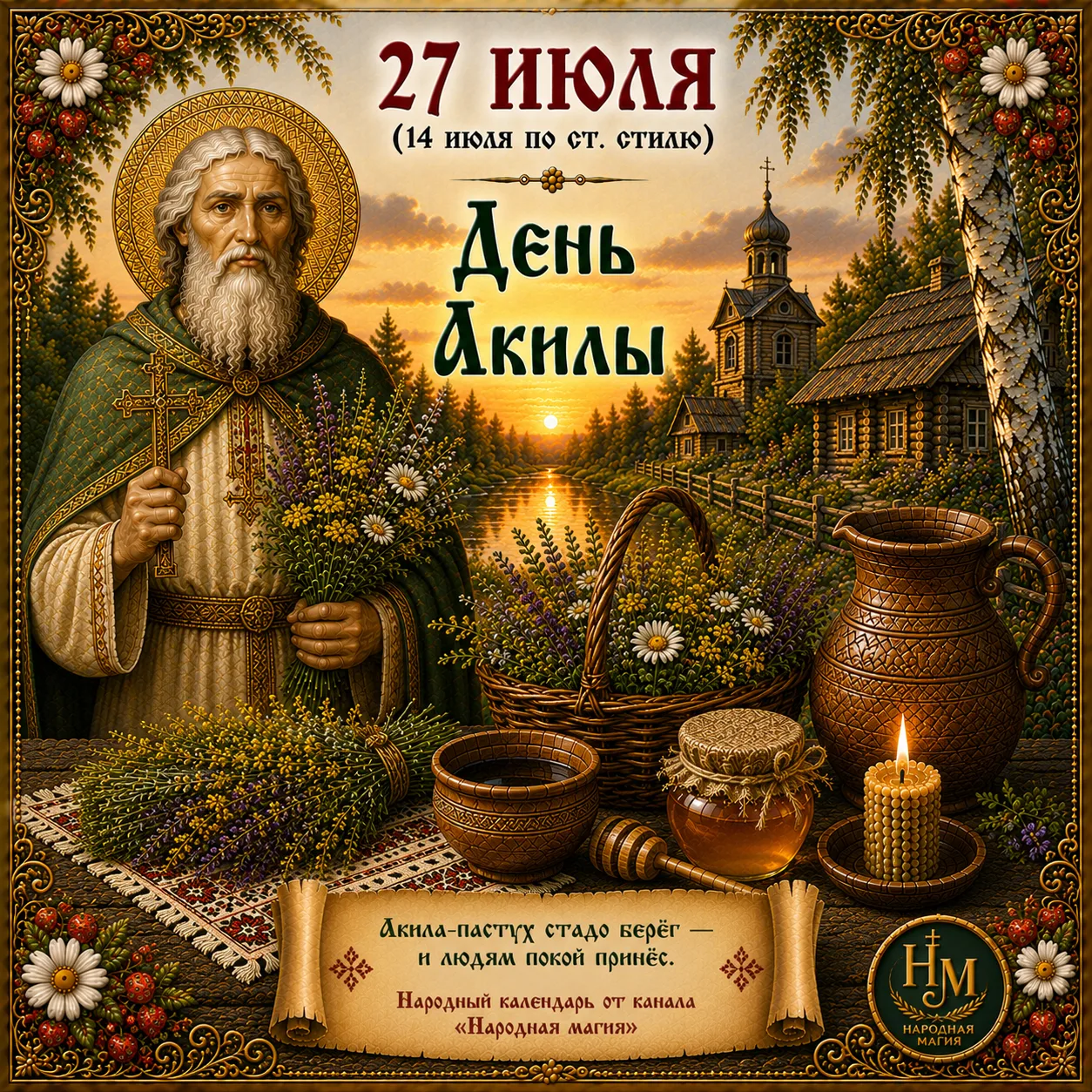 📅 Что можно и нельзя делать 27 июля (Акила Соломенный): народные приметы

🟢 Что можно делать

✔️ П