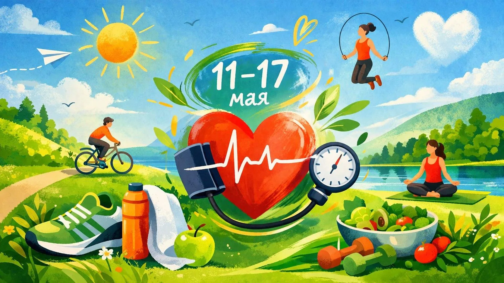 11 – 17 мая: Неделя борьбы с артериальной гипертонией
