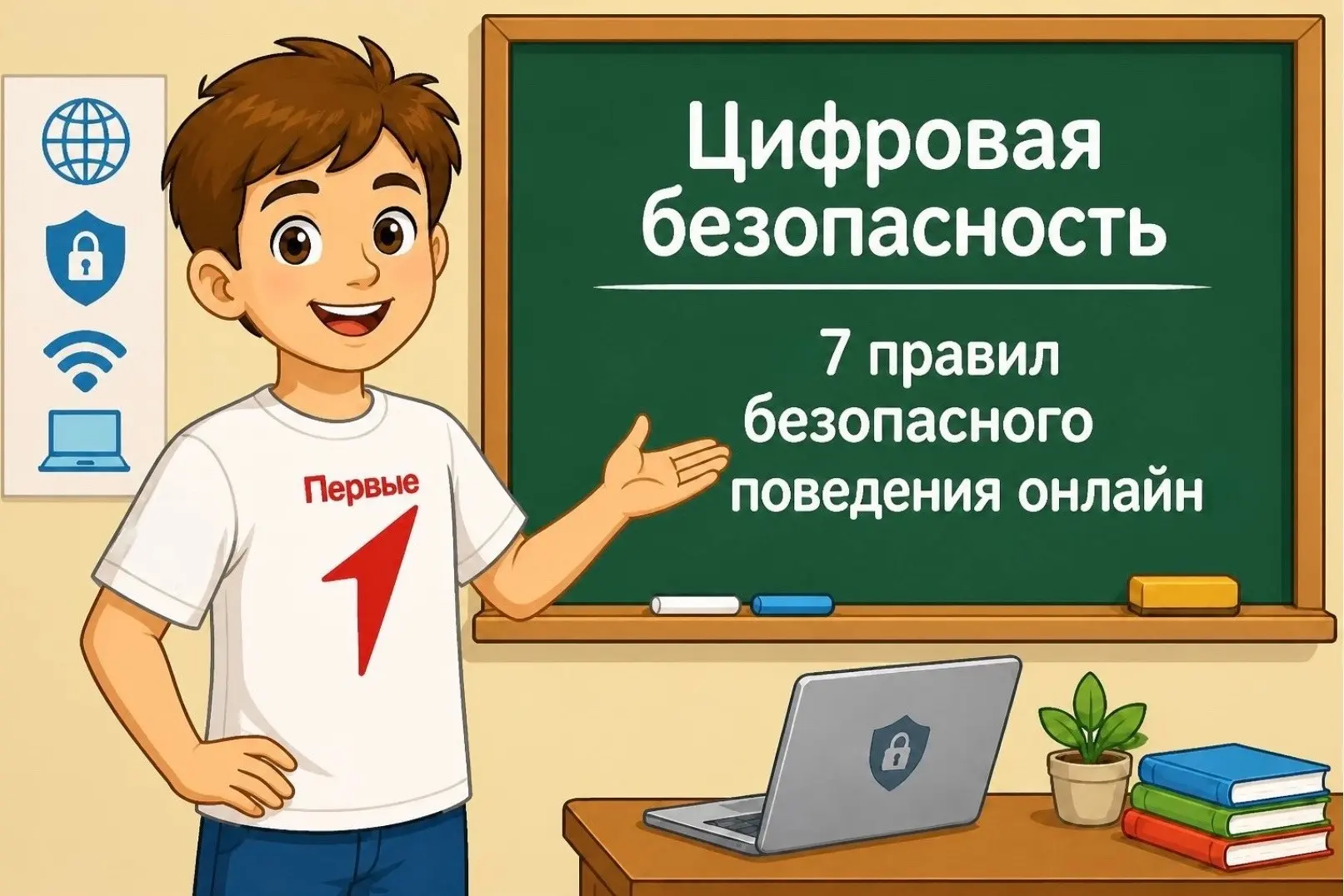 Семь правил безопасного поведения в сети 🌐