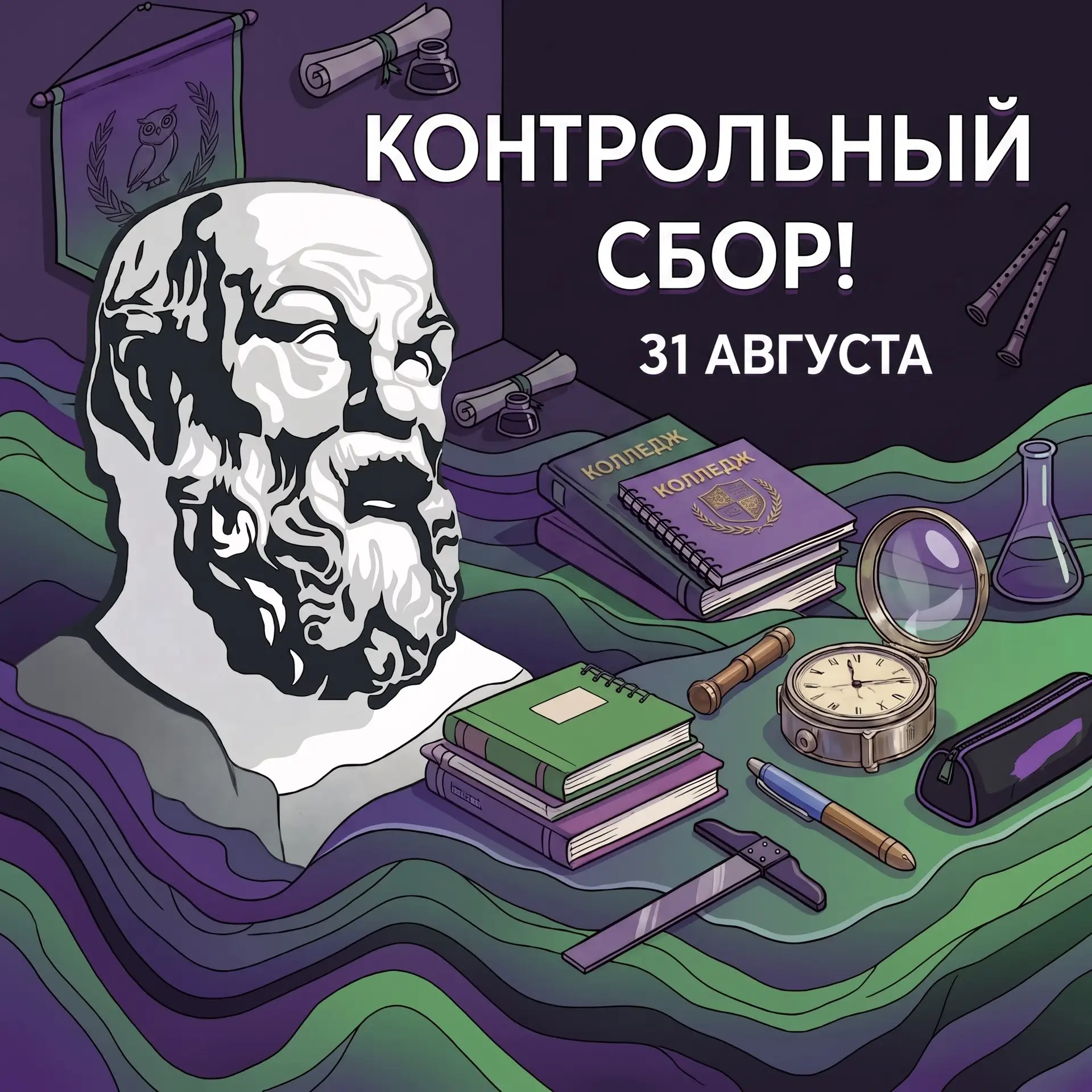 Перекличка перед стартом!