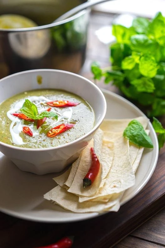 СУП - ПЮРЕ ИЗ ЦУКИНИ С МЯТОЙ 🥣👍