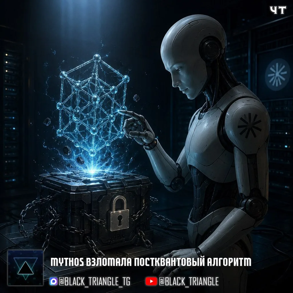 ☝🏻ИИ-модель Mythos взломала постквантовый алгоритм шифрования HAWK — его сразу сняли со стандартиза