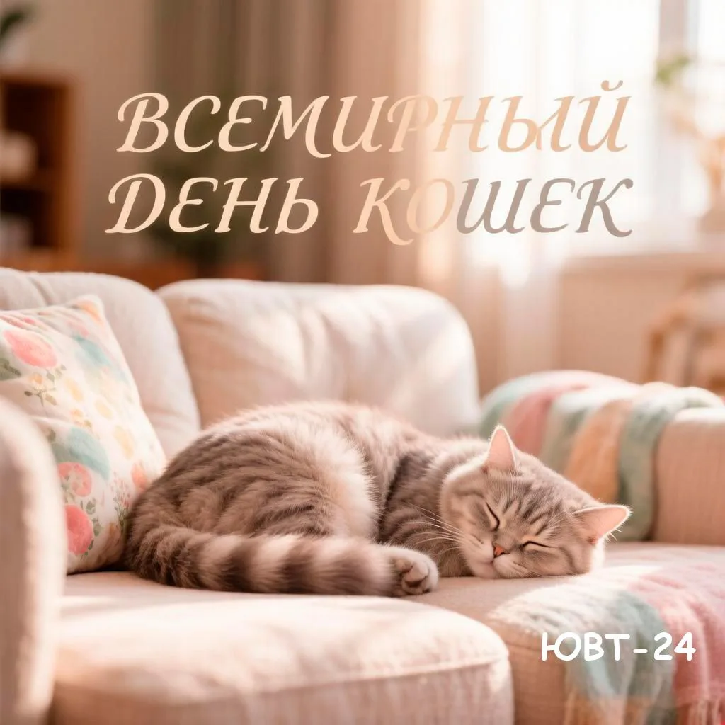 🐱 Сегодня отмечается Всемирный день кошек — праздник самых независимых, ласковых и заг...