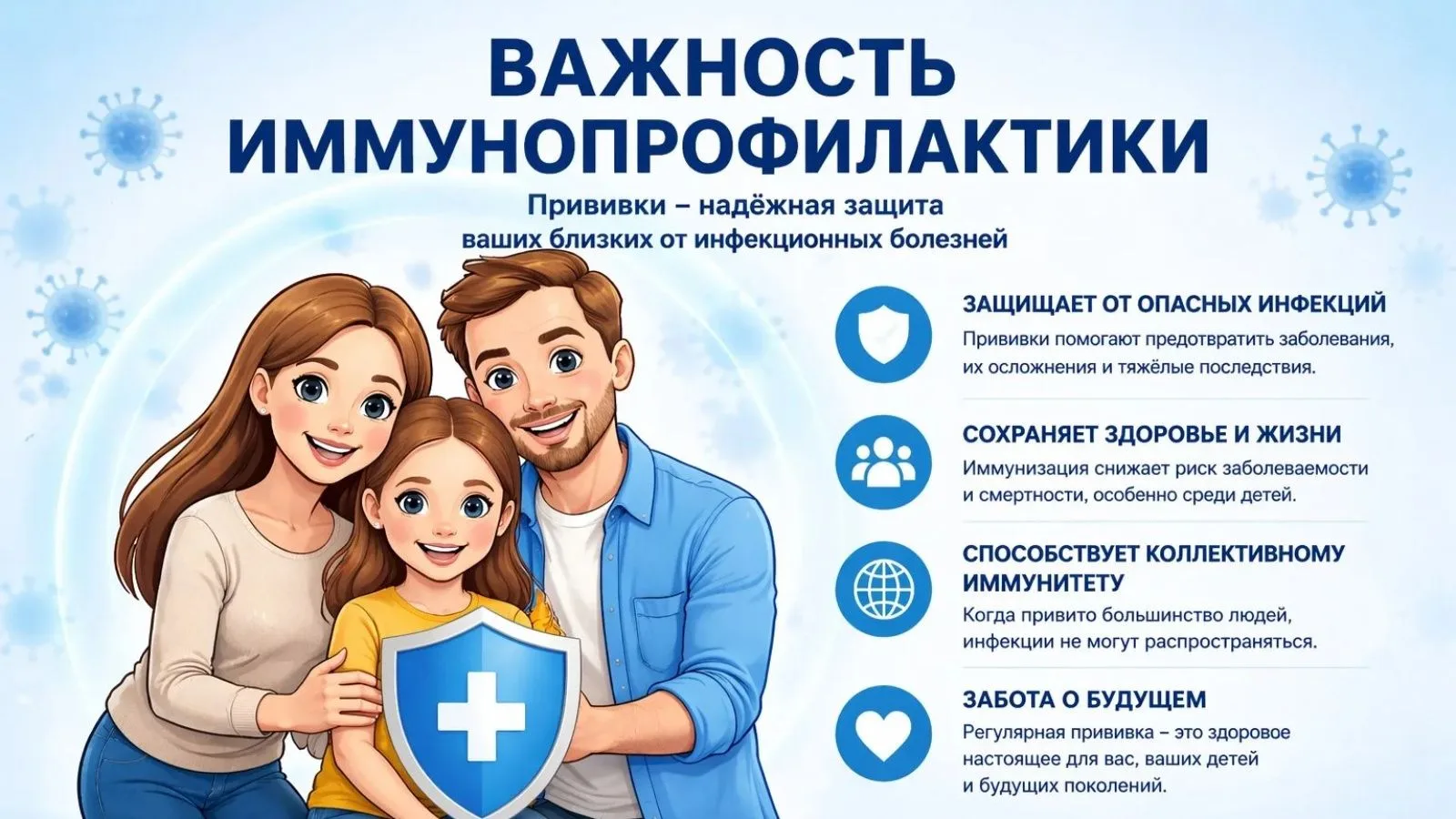 🧸 Бережём здоровье наших малышей: о пользе прививок
