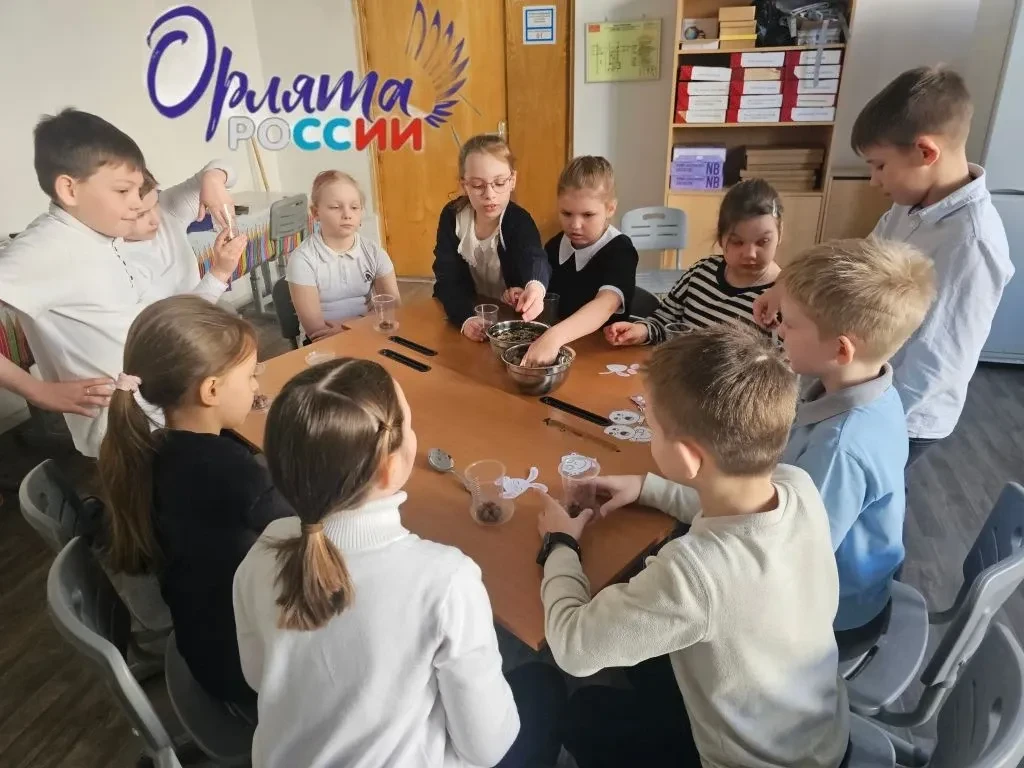 🌿Орлята-эколята приняли участие в важной экологической акции «Травянчик в стаканчик»  Ребята оригина