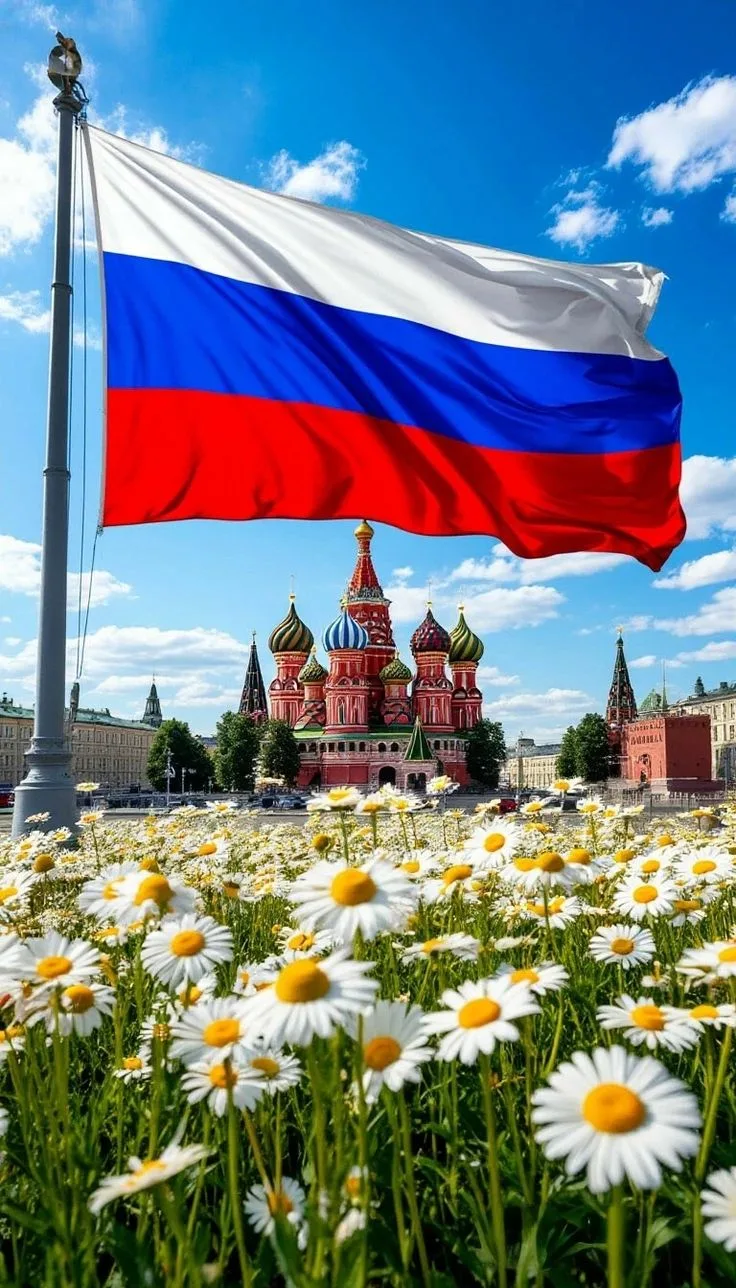 🇷🇺Один флаг — наша общая история и наше будущее. Где бы мы ни были, узнаем его среди ...