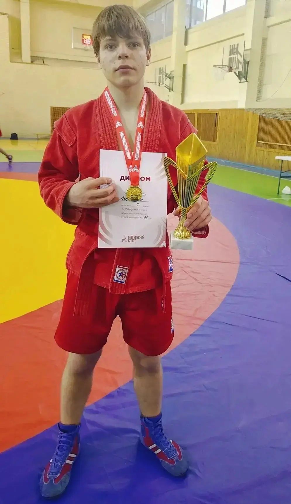 🤼‍♂️16 мая в Троицке (Новая Москва) состоялся открытый турнир по самбо «Стальная воля».