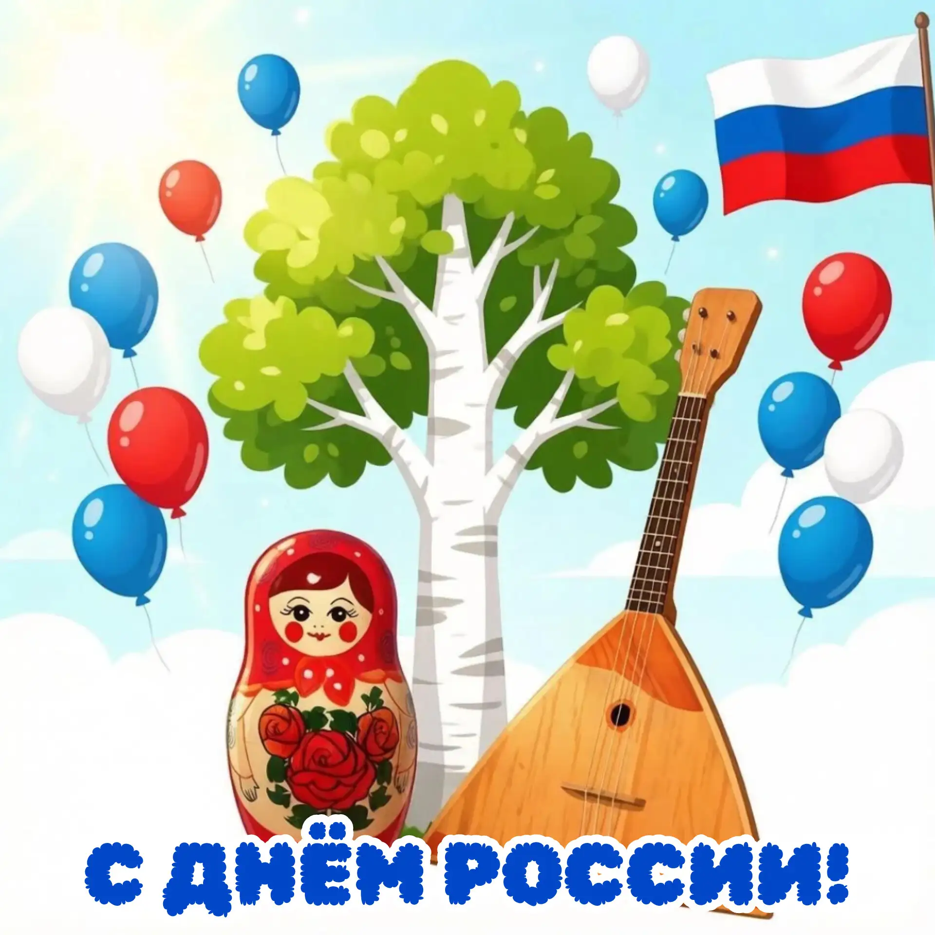 🇸🇮 День России отмечается ежегодно 12 июня и считается одним из самых молодых государственных праз