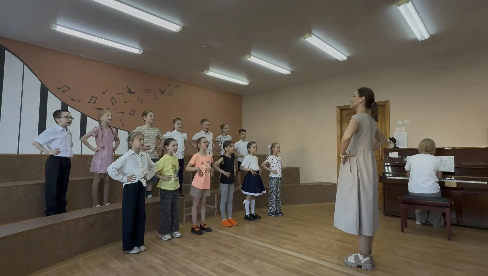 🎶 Волшебство голоса: как прошёл открытый урок по хору 🎶