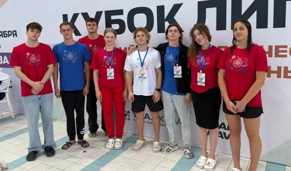 🏆 Команда ССК МПГУ «Флагман» по плаванию успешно выступила на «Кубке Лиги»