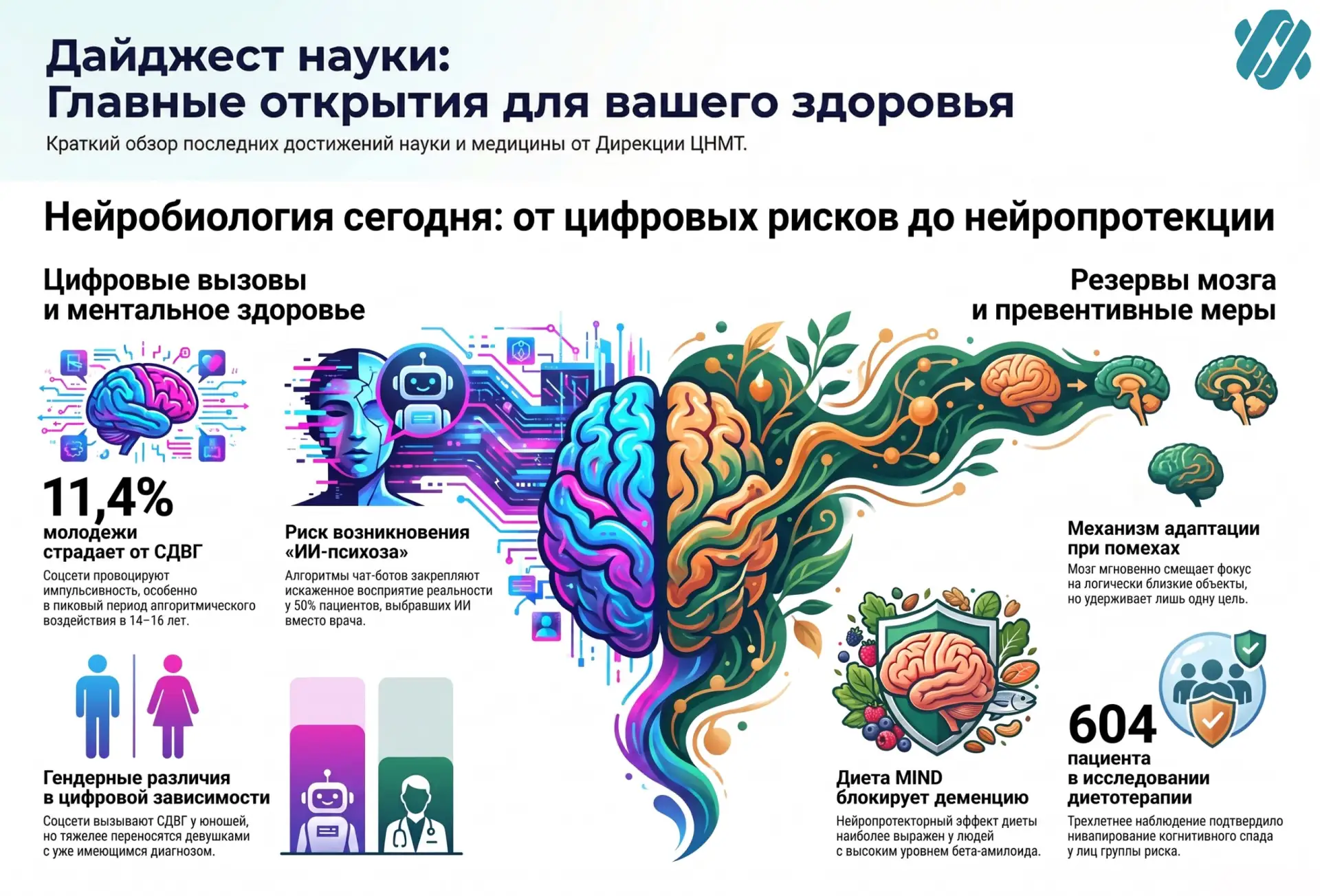 Нервная система под давлением: как соцсети, нейросети, информационный шум и питание вли...