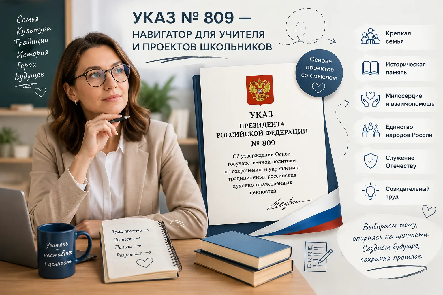 🇷🇺 Указ № 809: зачем он учителю, который создаёт проекты?