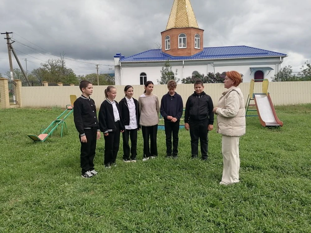 «Мир без террора»- беседа  бдительности в библиотеке хутора Свободного
