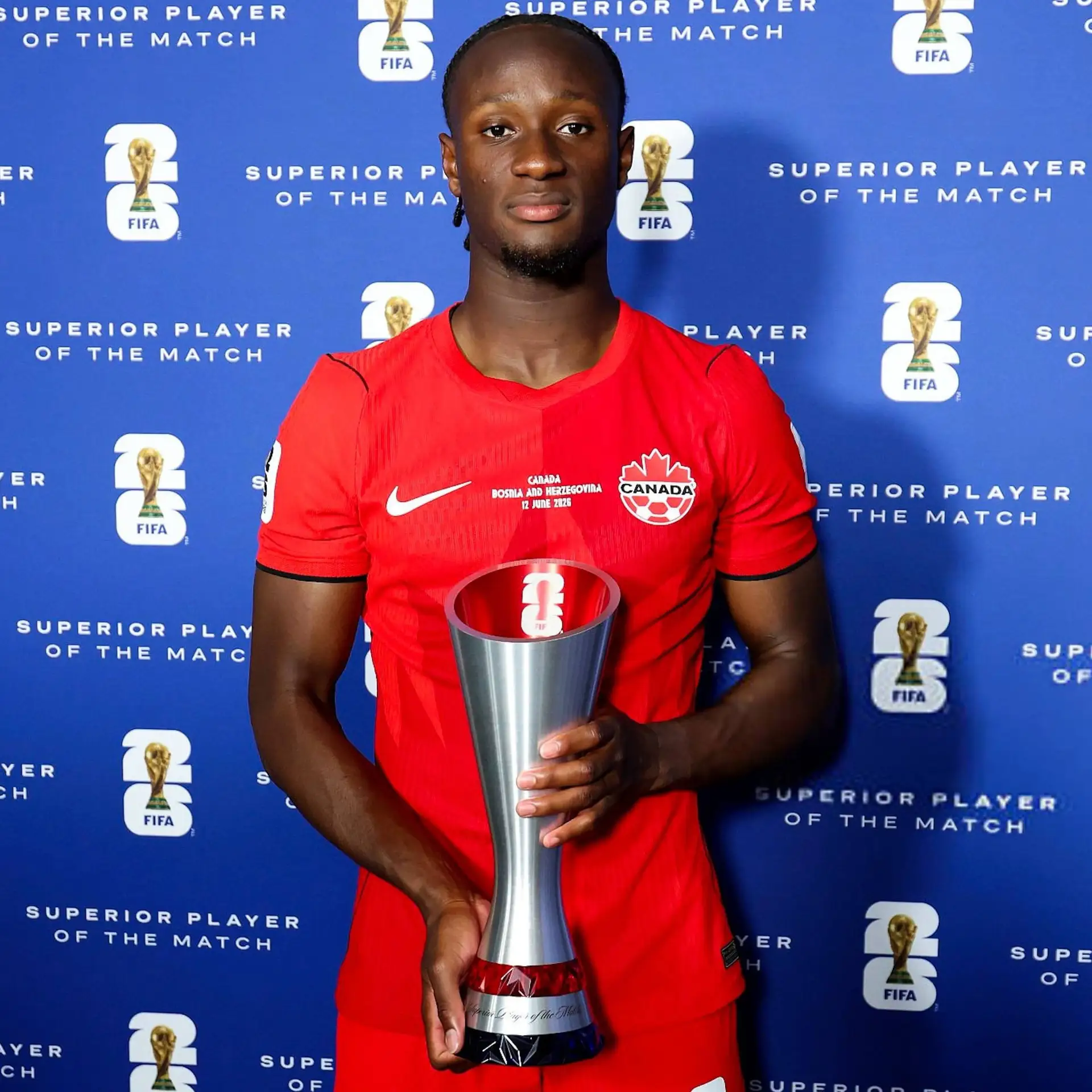 🏆🇨🇦 24-летний полузащитник Исмаэль Коне признан ЛУЧШИМ игроком матча!

• 51/61 точных передач (84