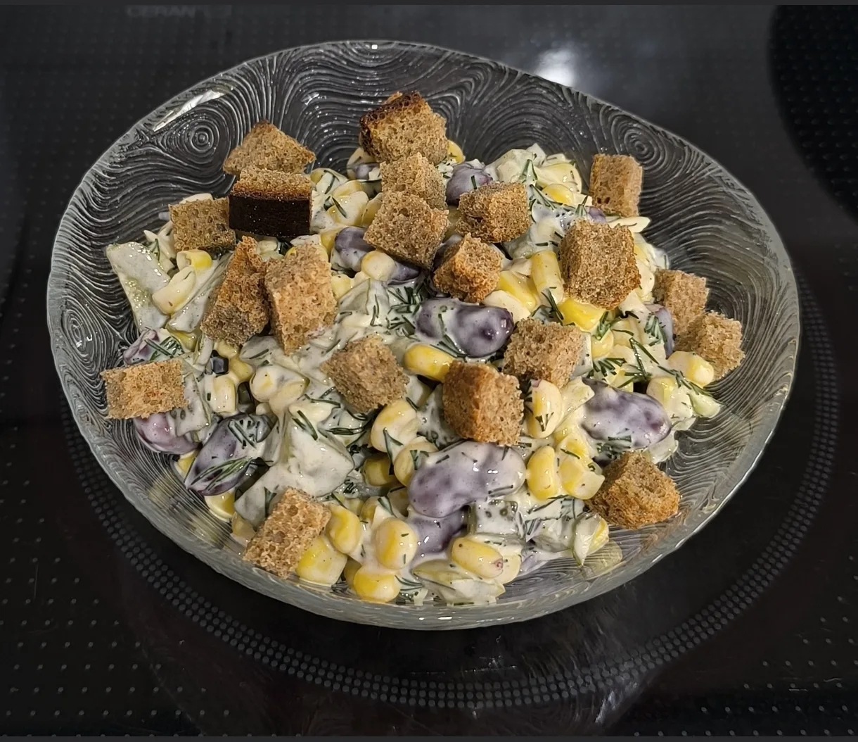 🥗 Простой и вкусный салат "Калейдоскоп" - идеальный вариант, когда хочется чего‑то сыт...