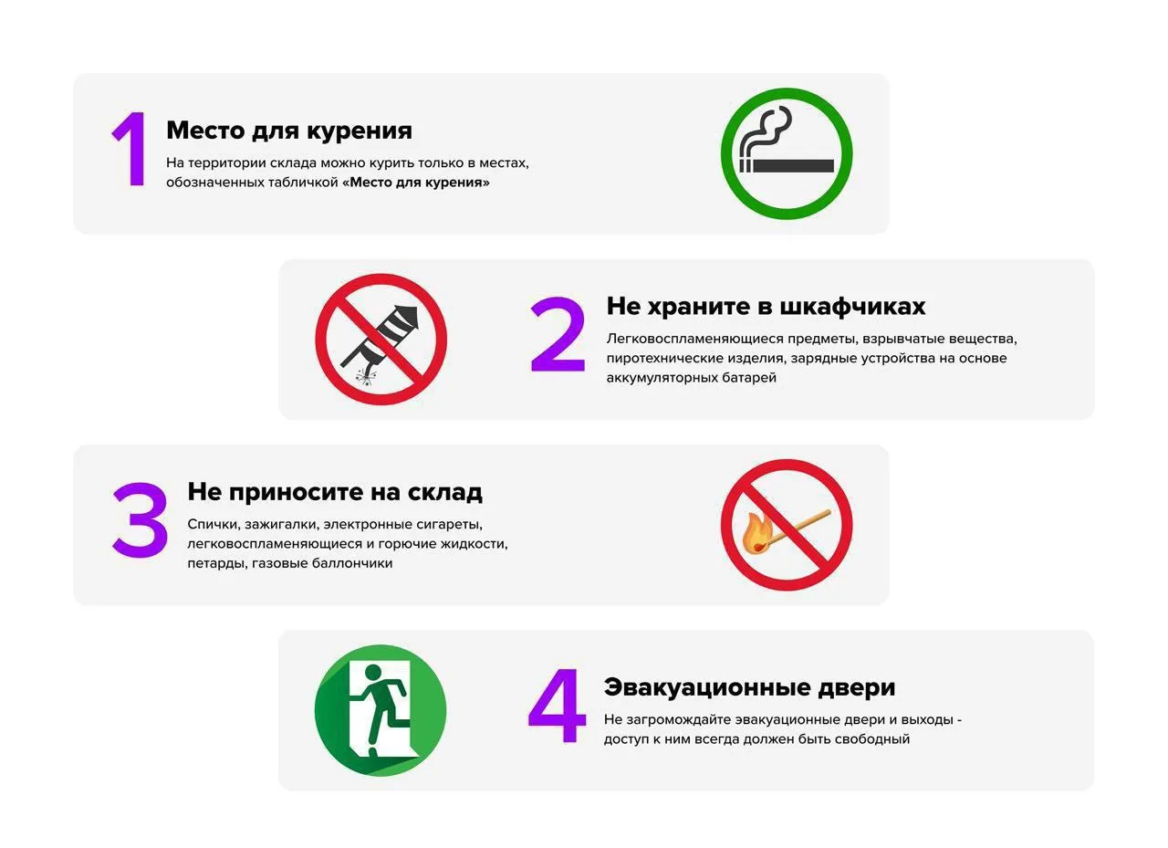 Правила пожарной безопасности 🧯