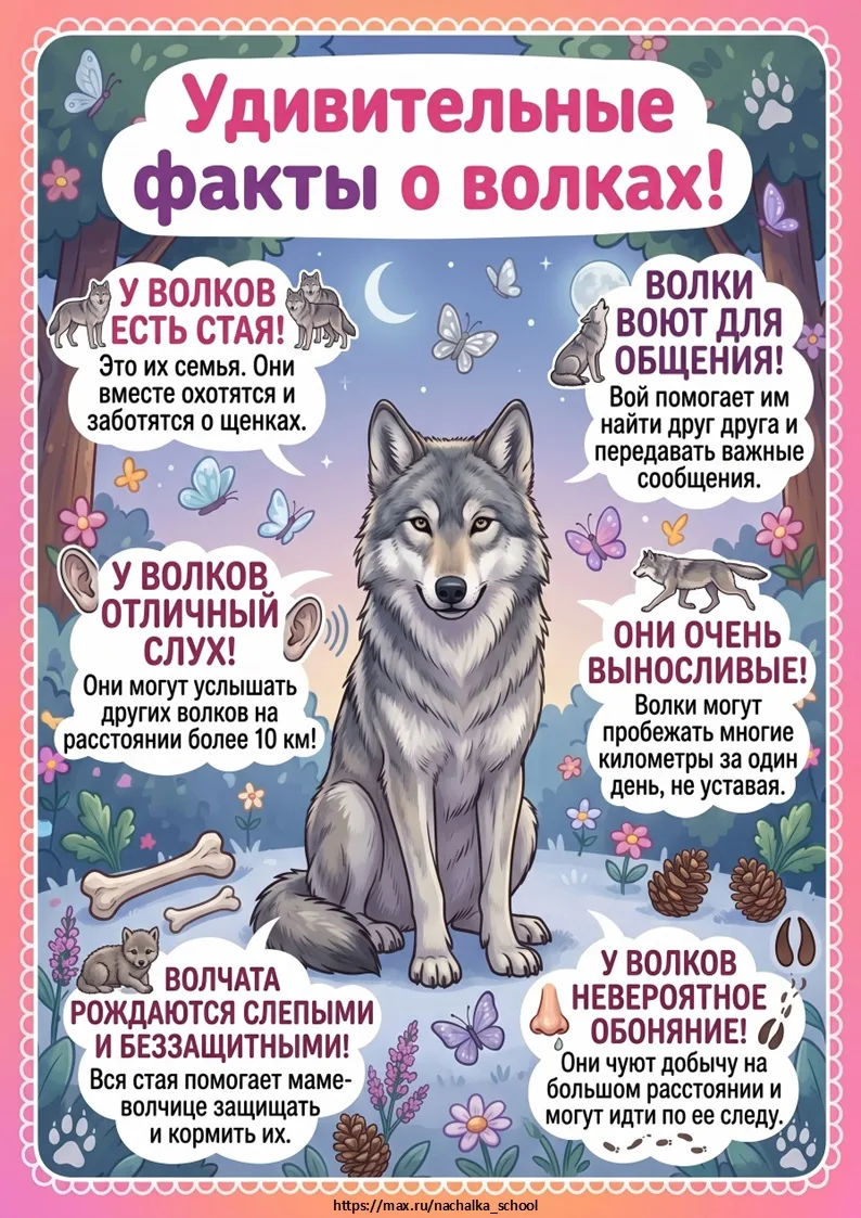 Наглядность про животных.