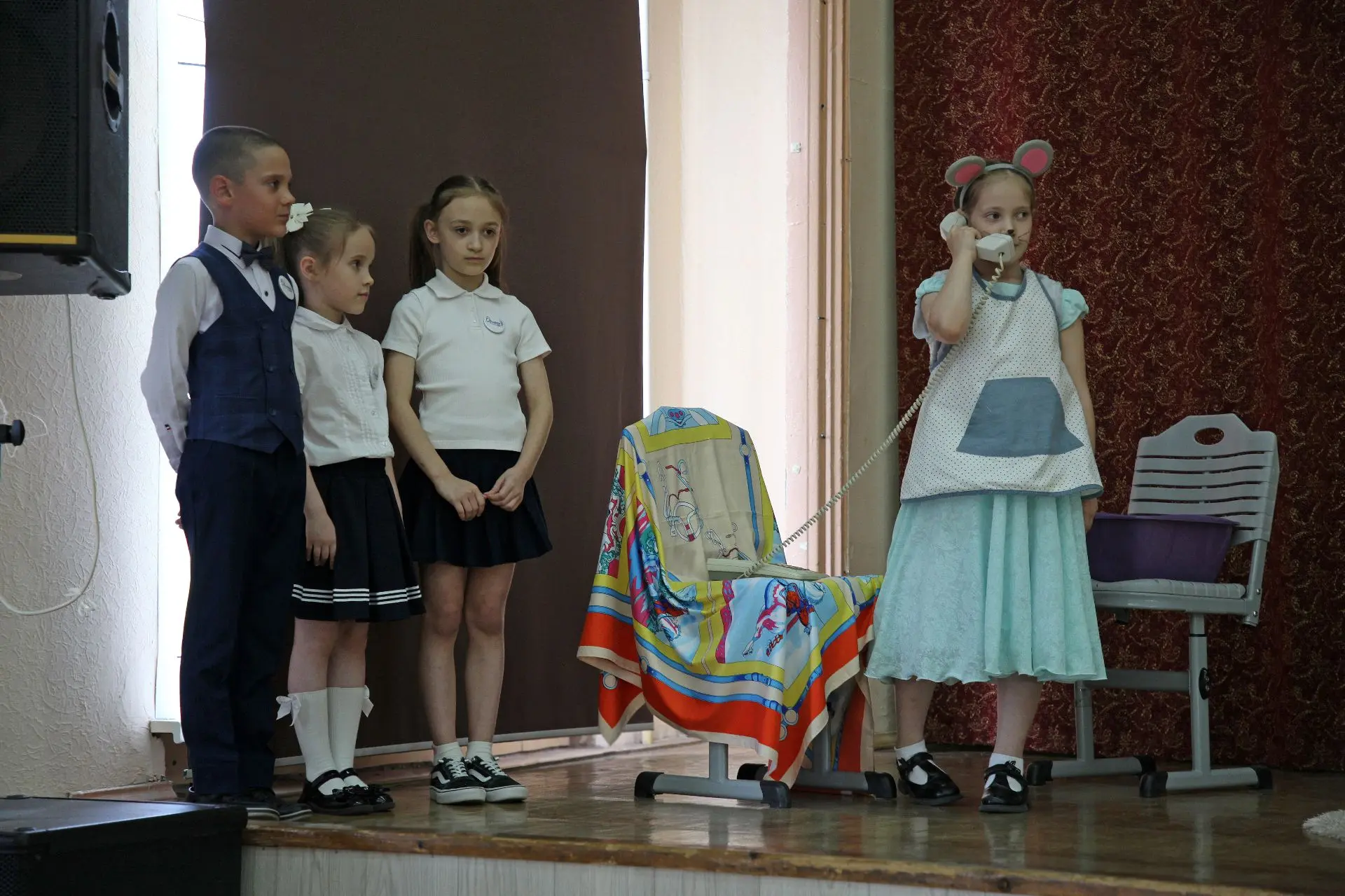 Спектакль «Глупый мышонок»  🐭 В честь окончания учебного года ученики 1 класса приготовили для своих