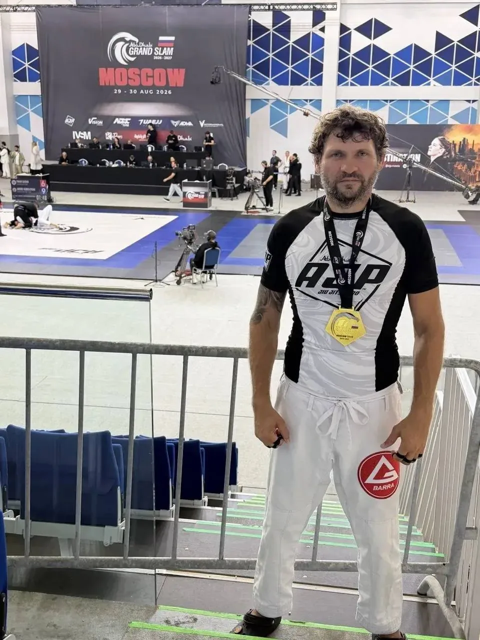 Борец каменской школы Gracie Barra Дмитрий Воротынцев стал чемпионом по бразильскому дж...