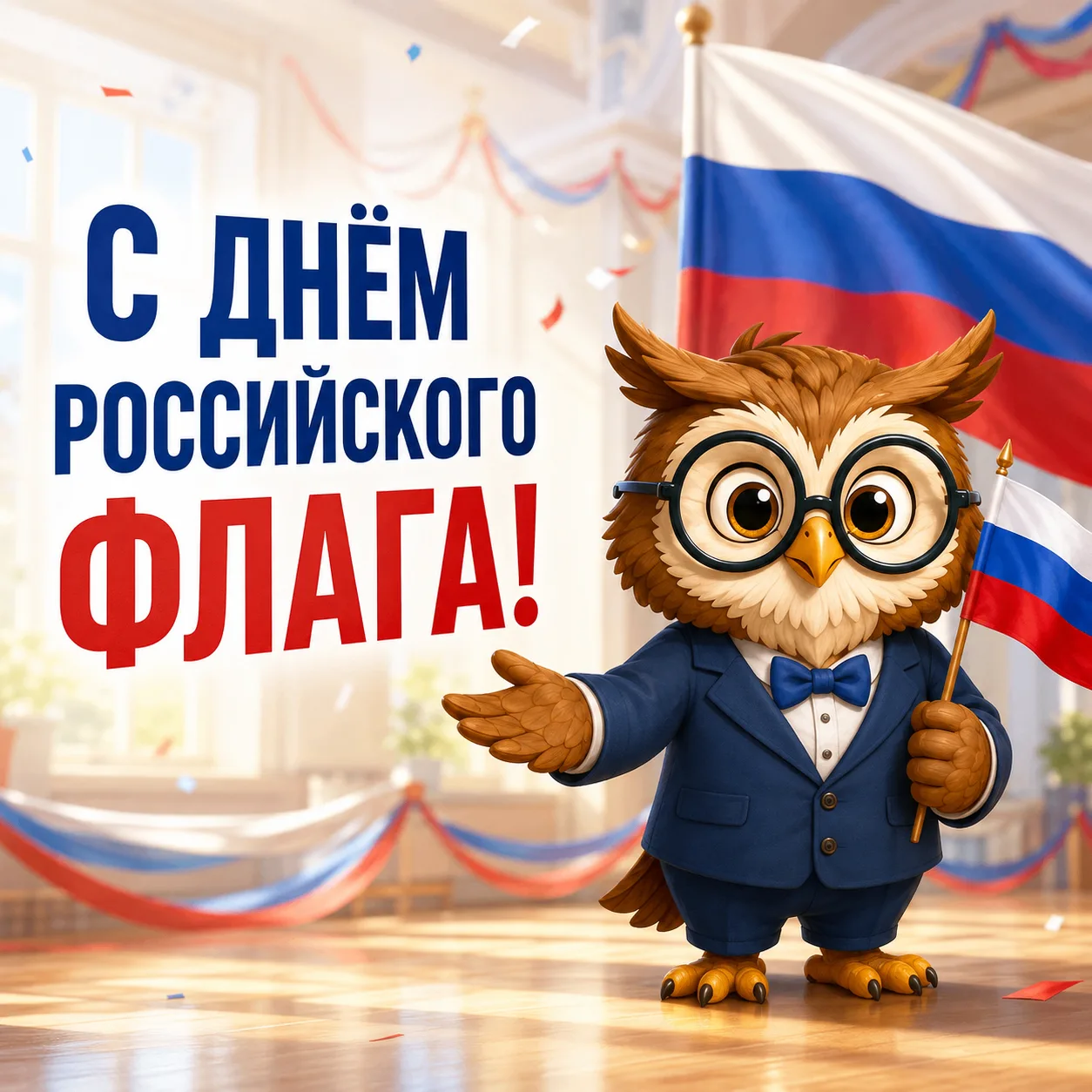 С Днём Государственного флага Российской Федерации!