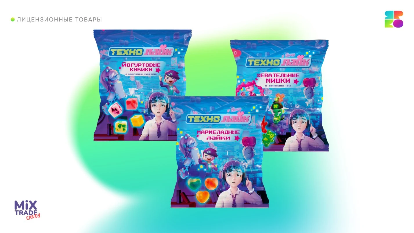 🆕«ЯРКО» и Mix Trade выпустят сладости по мотивам сериала «Технолайк»