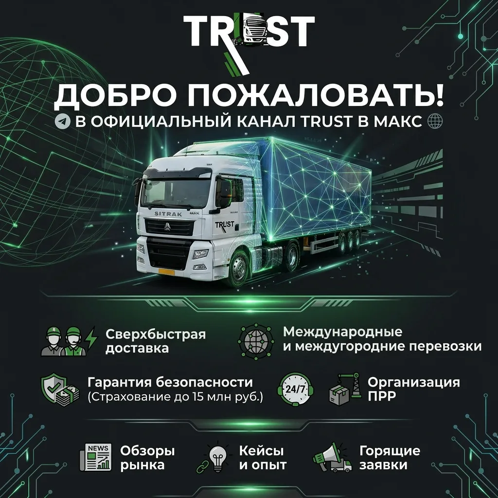 Добро пожаловать в официальный канал компании TRUST в мессенджере МАКС!

Уважаемые партнеры! 
В связ