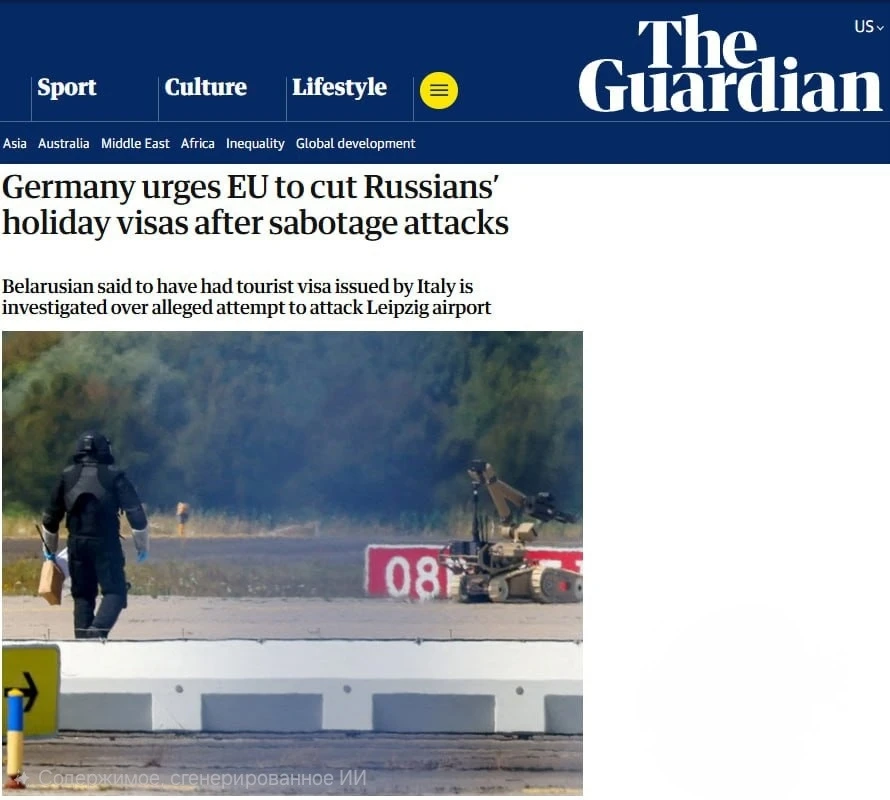 🇩🇪✖️🇷🇺 Берлин призывает ужесточить въезд россиян в ЕС: в Германии недовольны числом...