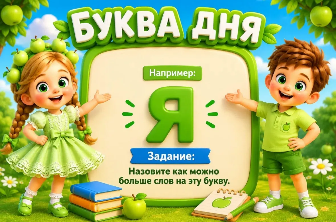 🔤 БУКВА ДНЯ.