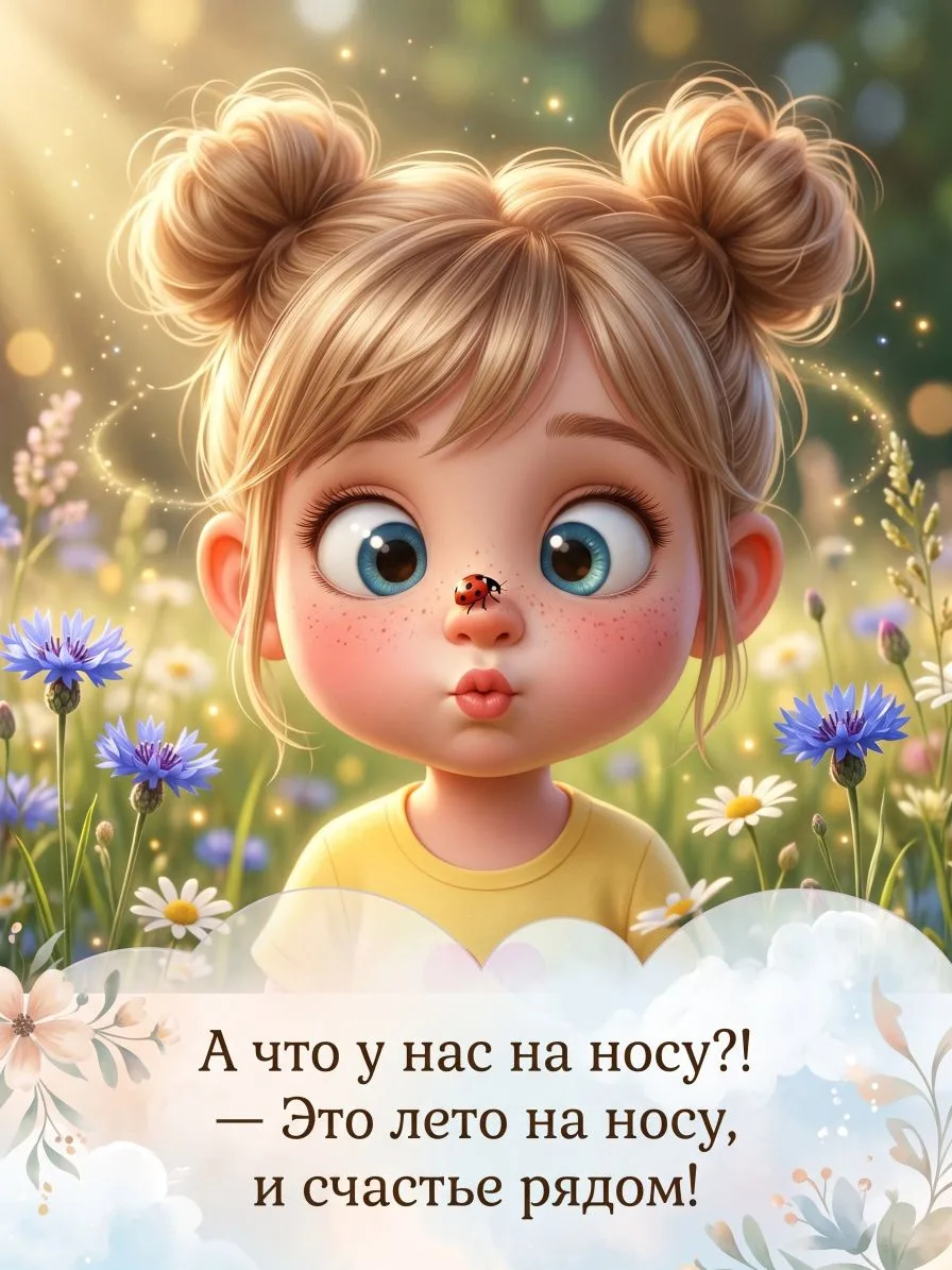 🐞 Кажется, лето уже решило приземлиться прямо к нам на нос!  

Всего один день отделяет нас от сезо