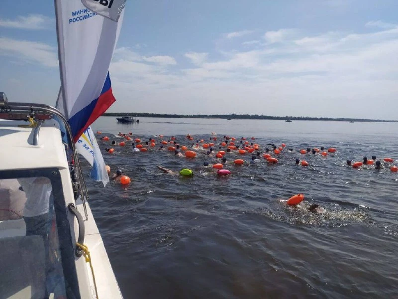 Более 100 человек переплывут Волгу 5 сентября