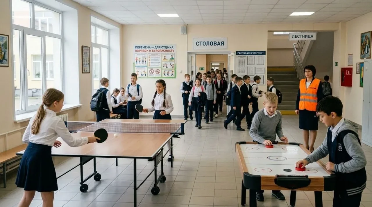 Роспотребнадзор рекомендовал школам увеличить время большой перемены до 30 минут. Это и...