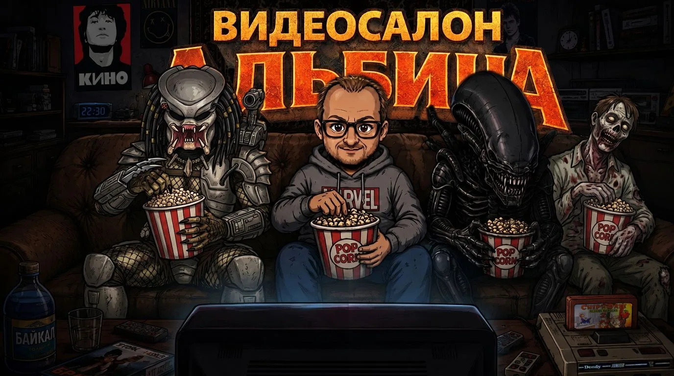 📼 Прямо сейчас - на экране Видеосалона "Альбина", в порядке живой очереди: "Чужой против хищника" +