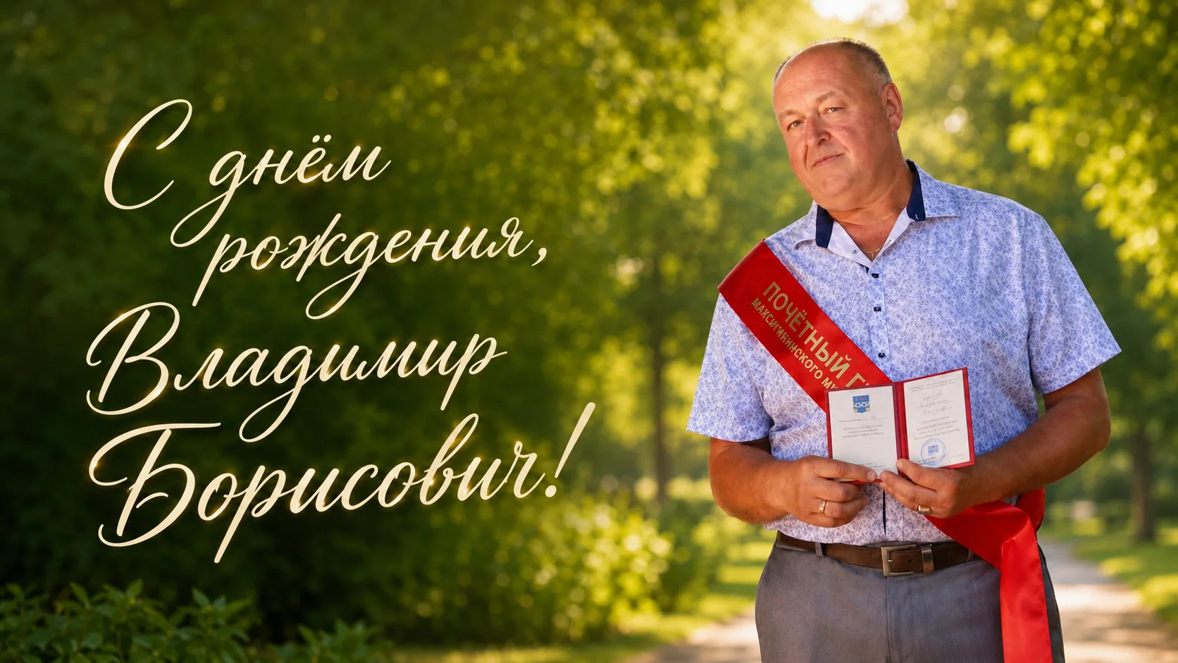Сегодня, 6 июня, свой день рождения отмечает Почетный гражданин Максатихинского муницип...