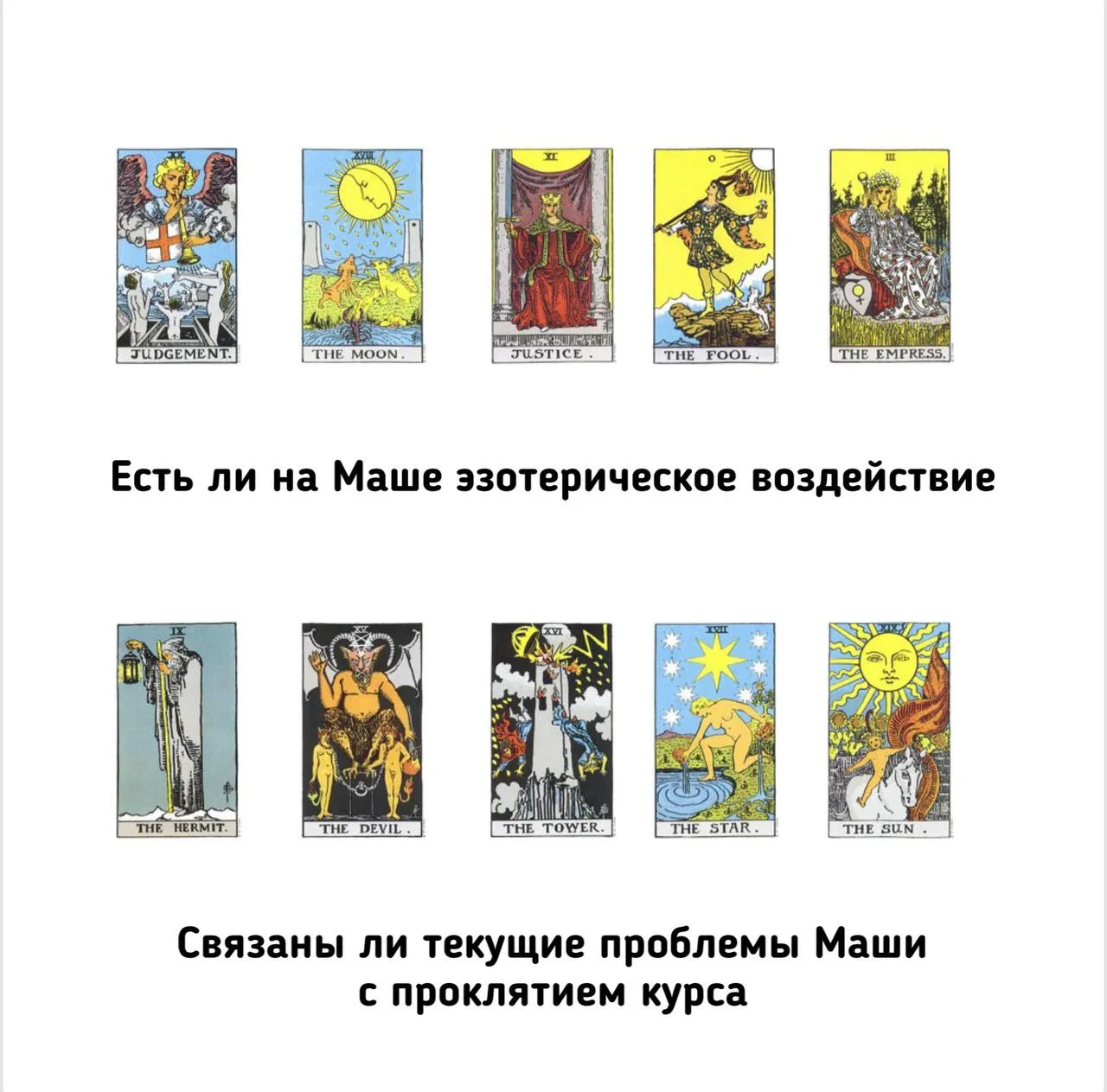 Расклады перед вами... Что думаете?