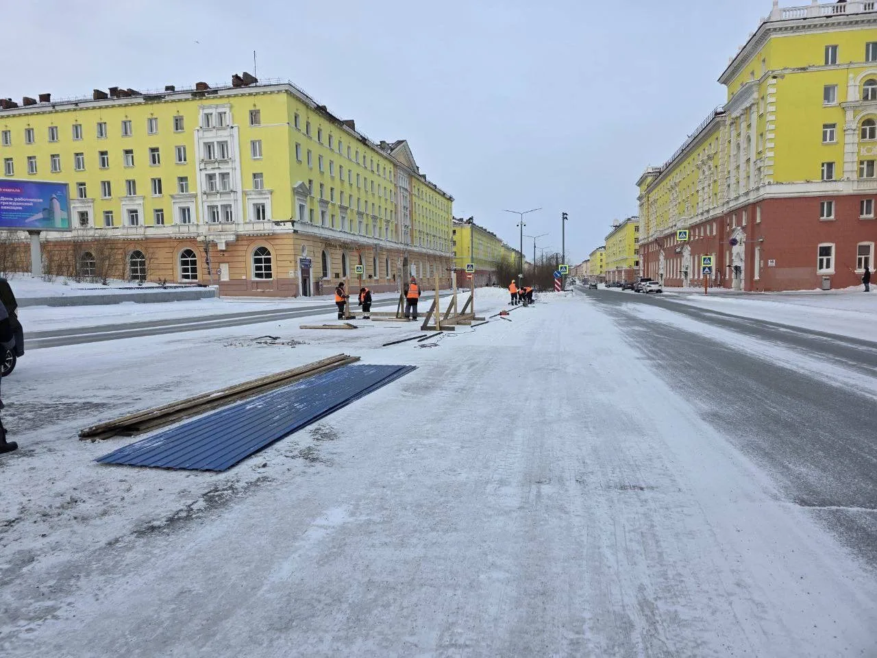 ➡️9 февраля введены временные ограничения дорожного движения на пр. Ленинский   С понедельника 9 фев