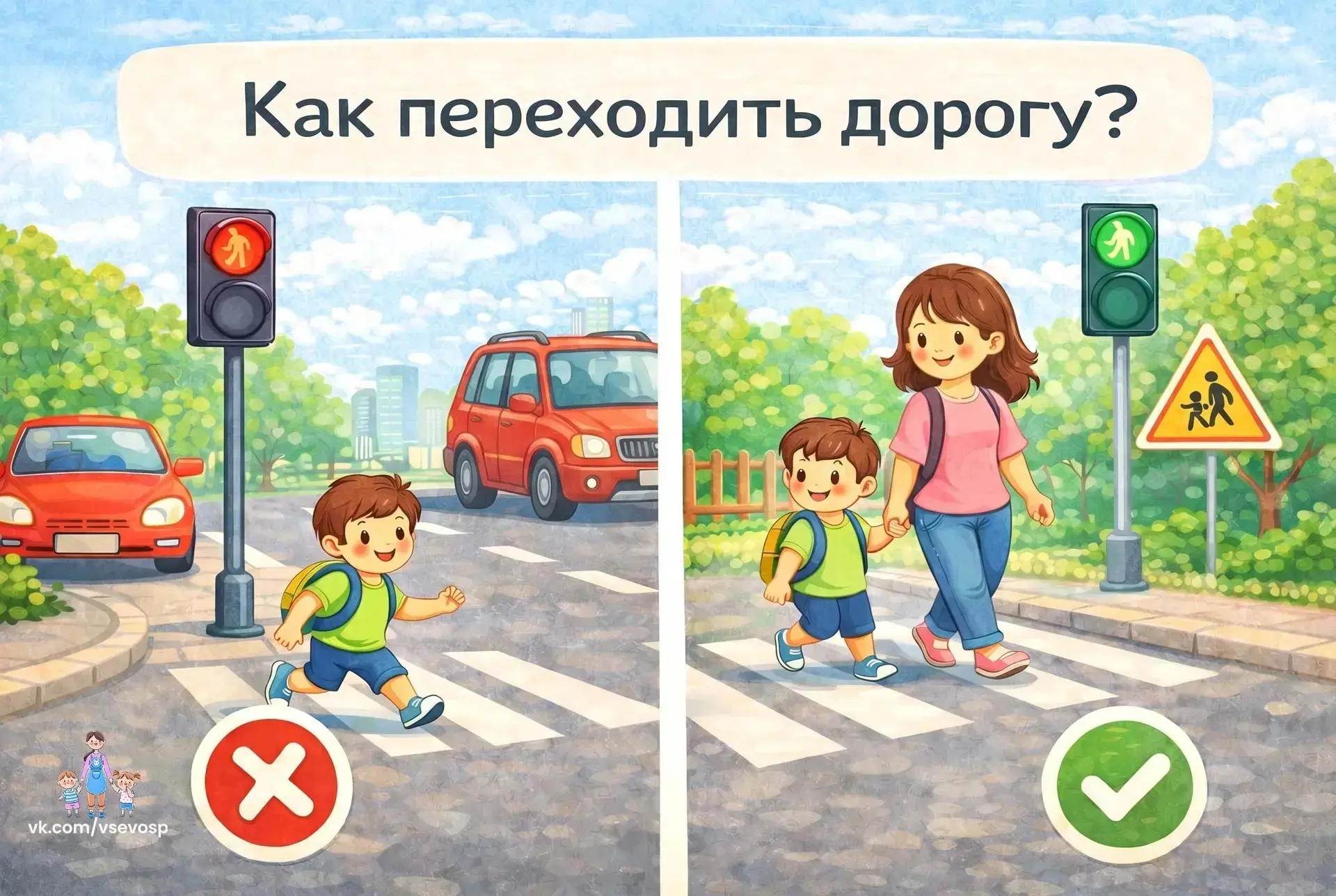 Простые и понятные ситуации, которые легко обсудить с ребёнком — без страха и давления, через нагляд