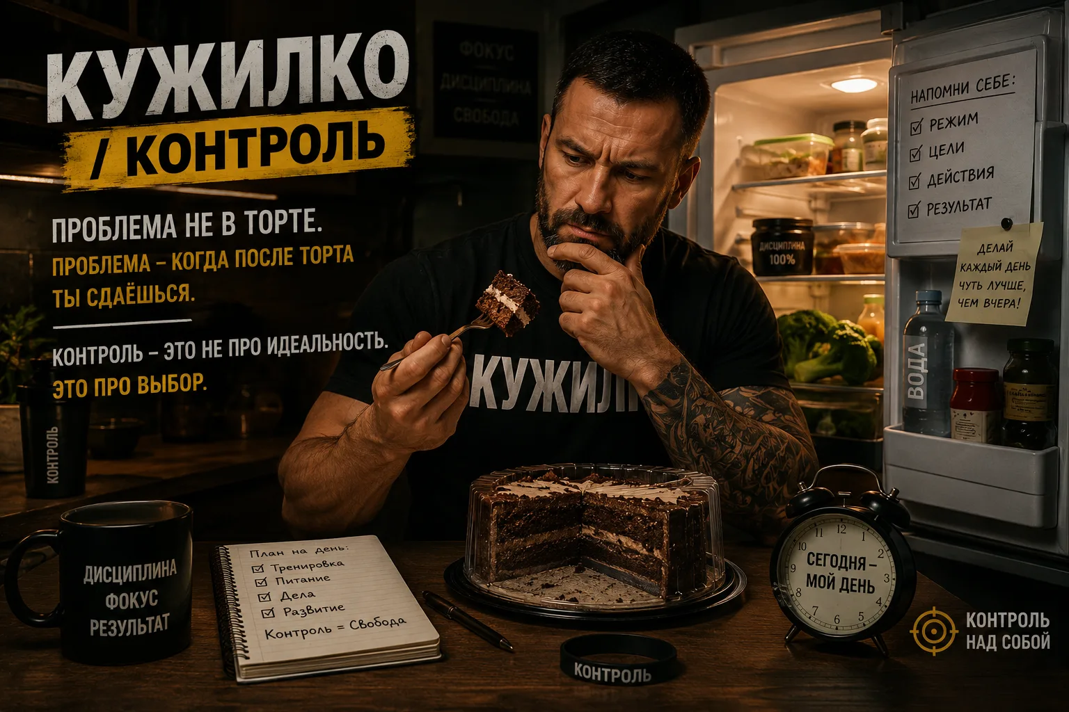 Как Володя решил начать новую жизнь. В 05:47. В понедельник.