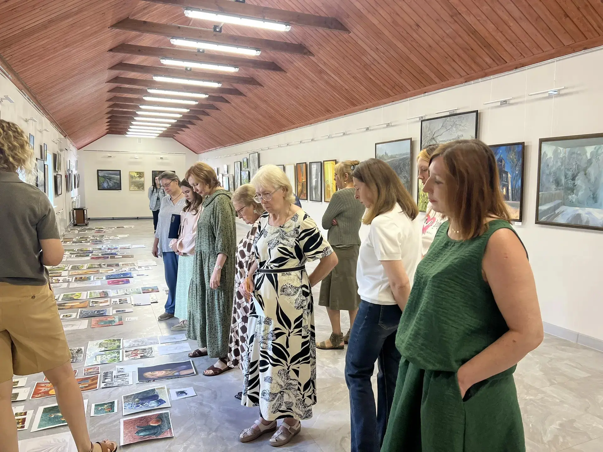 👩‍🎨🎨В Детской художественной школе №1 г. Тамбова проходят летние "Просмотры" по учебным предметам