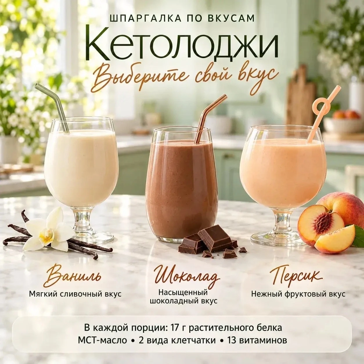 ТРИ ВКУСА — КАКОЙ ВЫБЕРЕТЕ ВЫ?