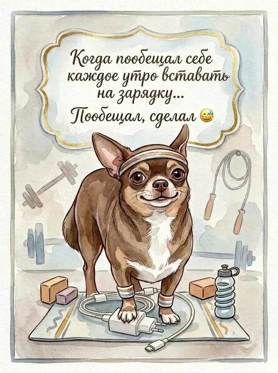⏰ Доброго утра и хорошего настроения!