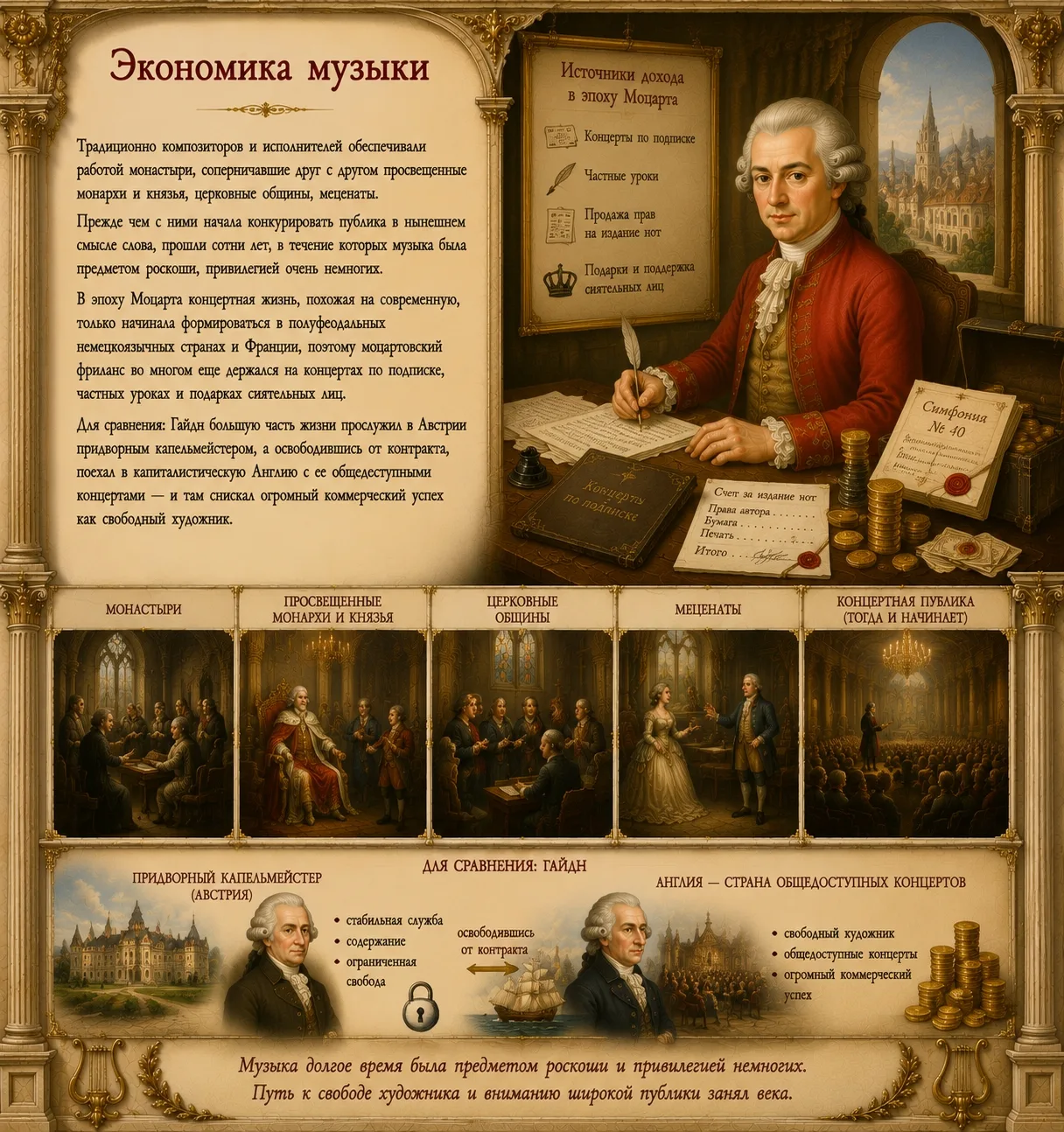 🎼 И музыке нужна экономика! О том, как устроены денежные отношения между музыкантами и...