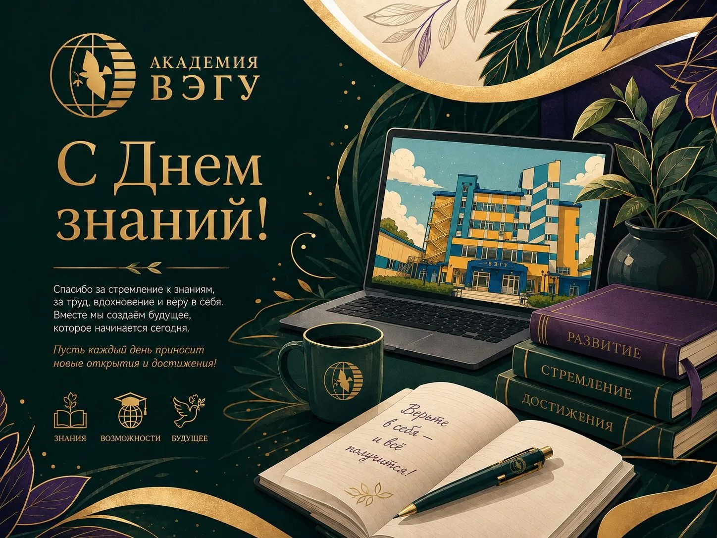 Уважаемые студенты, преподаватели и сотрудники Академии ВЭГУ!