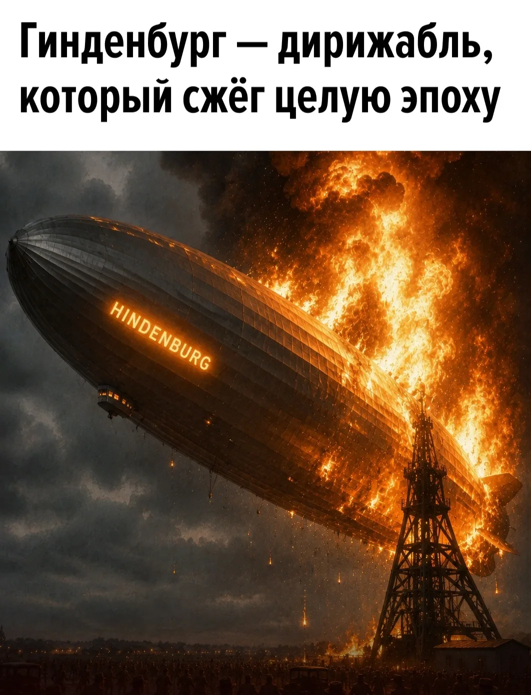 В 1930-е годы будущее трансатлантических перелетов принадлежало не самолетам, а гигантским цеппелина