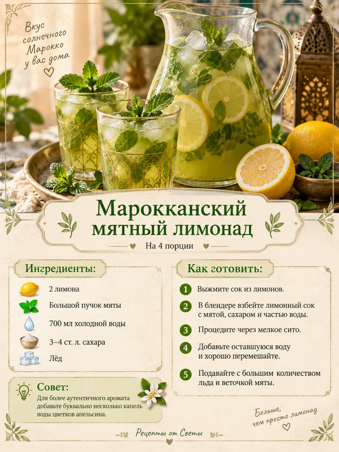 Рецепты от Светы 🍹 Подписывайтесь 🫶