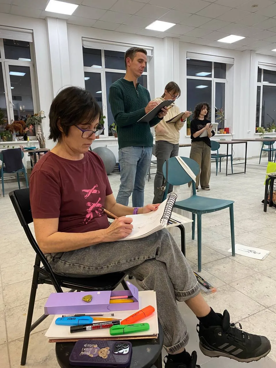 🤗 Приглашаем Вас на курс «Наброски»!