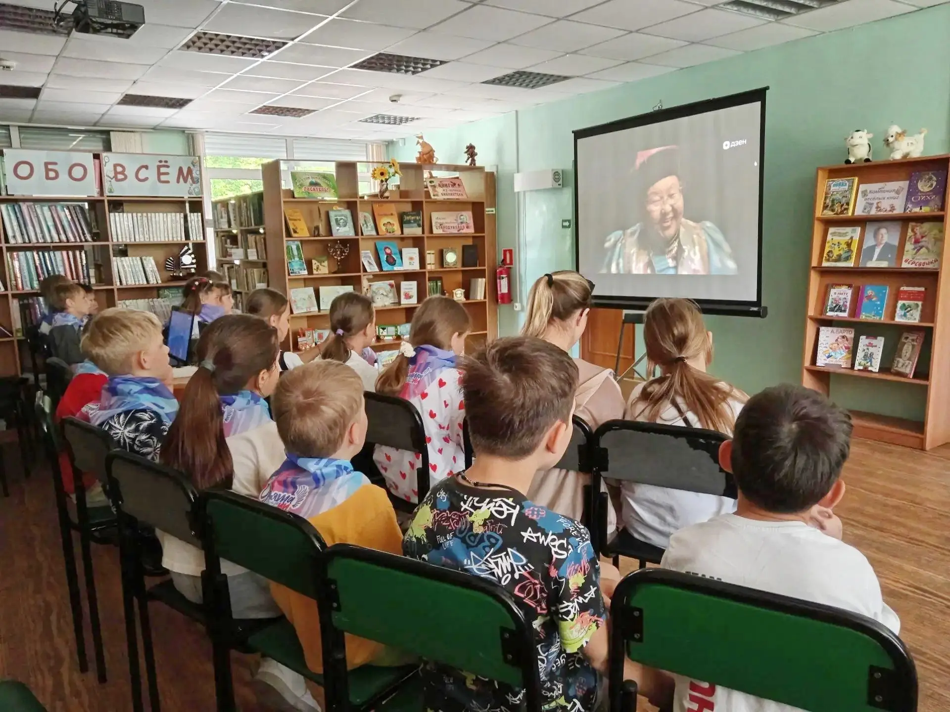 16 июня ребята из лагеря дневного пребывания школы №9 «Солнцеград» приняли участие в фольклорных пос