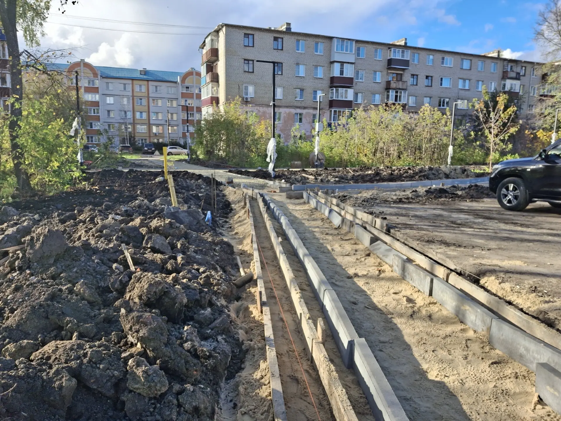 Продолжаем преображать Канаш: благоустройство на ул. Ильича под контролем