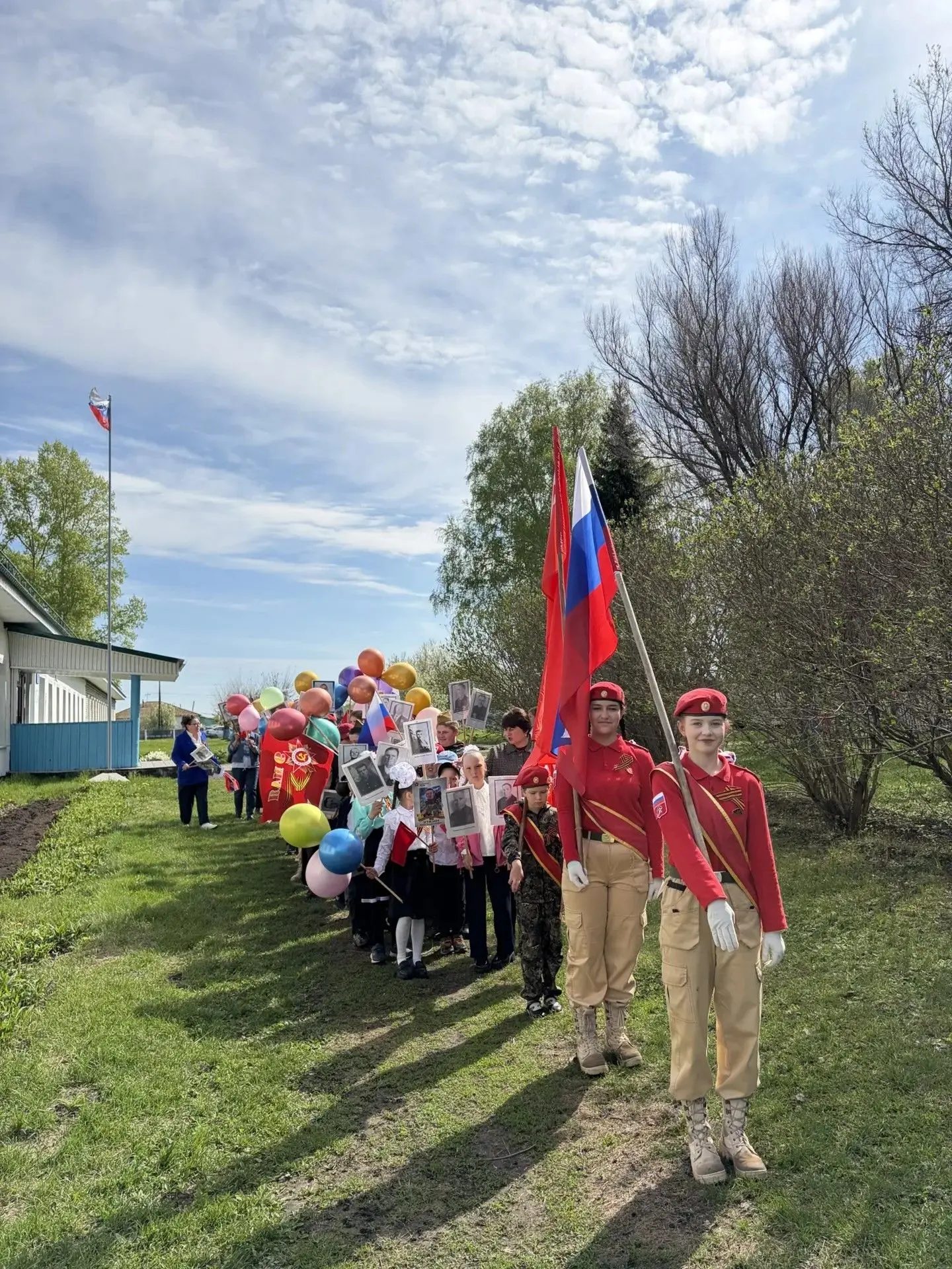 9 мая у Мемориала памяти состоялся торжественный митинг, посвящённый Дню Победы. В меро...