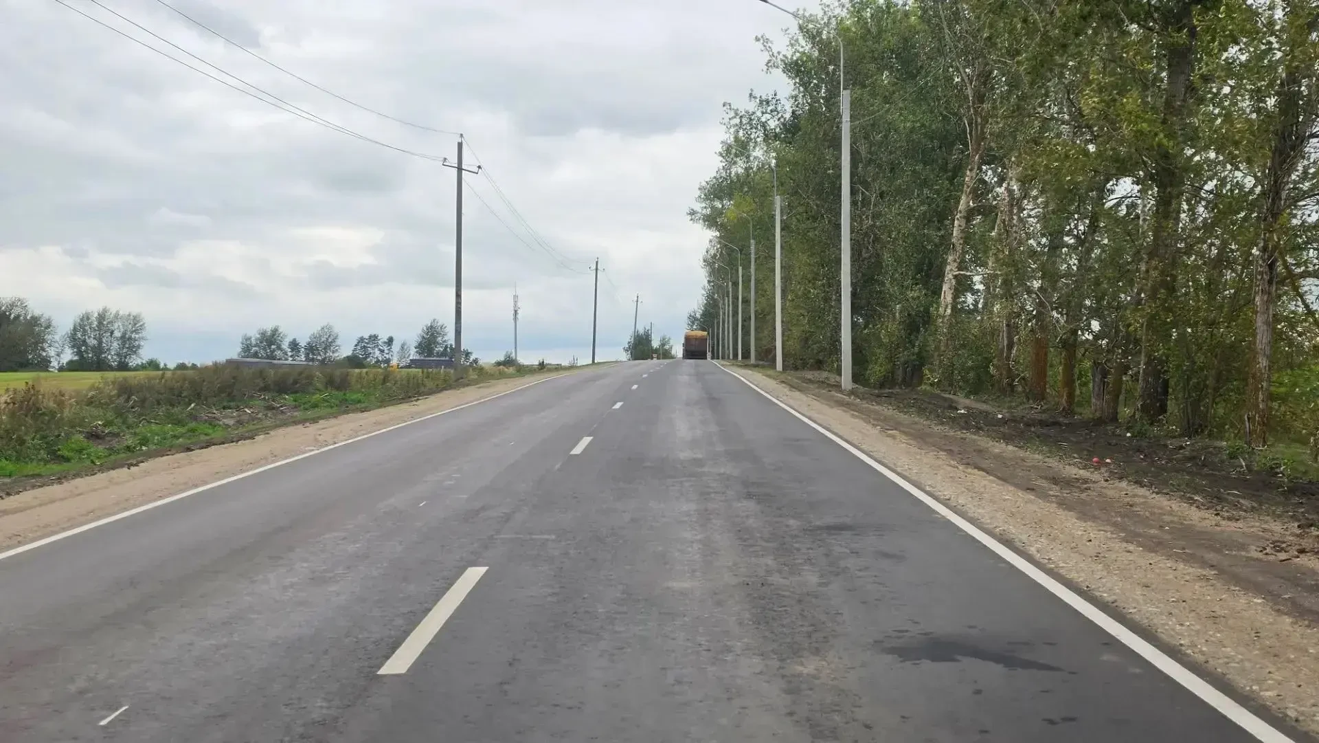 ✅ Готова дорога к комбикормовому заводу в с. Парапино!